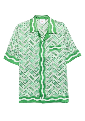 Casablanca silk shirt - Green