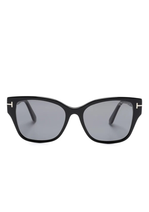 TOM FORD Eyewear Elsa wayfarer-frame sunglasses - Black
