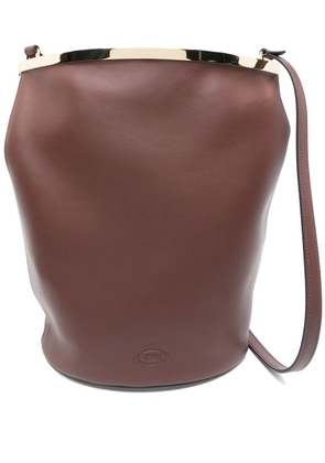 Tod's leather shoulder bag - Brown