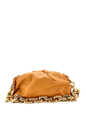 Bottega Veneta Pre-Owned The Chain Pouch Leather Teen shoulder bag - Brown
