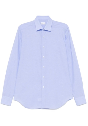 Xacus classic-collar shirt - Blue