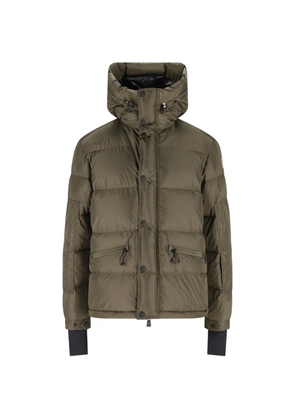 Moncler Grenoble hooded quilted coat - Green