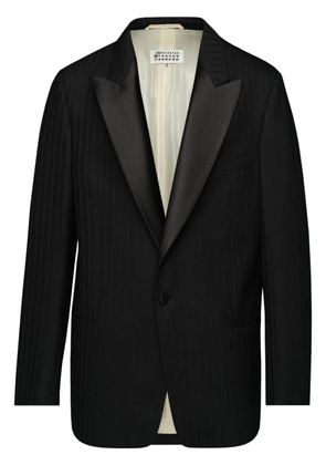 Maison Margiela single-breasted wool blazer - Black