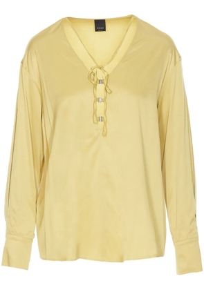 PINKO long-sleeve blouse - Yellow