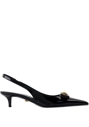 Versace 45mm Gianni slingback pumps - Black