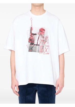 Kolor graphic-print T-shirt - White
