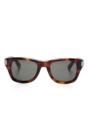 Saint Laurent Eyewear square-frame sunglasses - Brown
