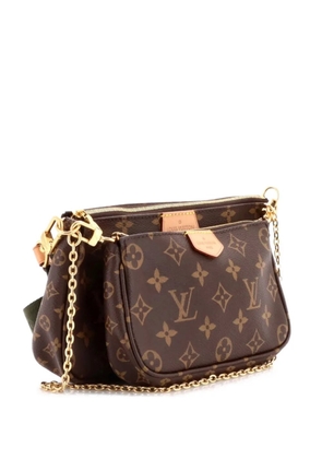 Louis Vuitton Pre-Owned Multi Pochette Accessoires Monogram Canvas crossbody bag - Brown