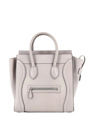 Celine Pre-Owned Luggage Bag Smooth Leather Mini tote bag - Neutrals