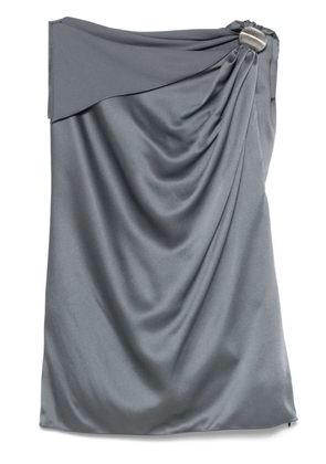 Lanvin Arpège-ring draped top - Blue