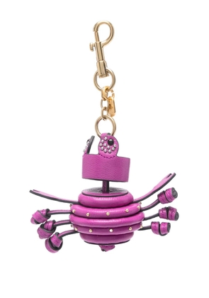 Anya Hindmarch Crab charm - Purple