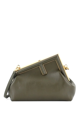 Fendi Pre-Owned First Bag Leather Small clutch bag - Green