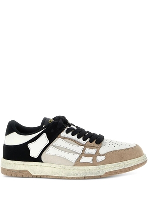 AMIRI Distressed Skel leather sneakers - Neutrals