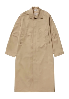 1989 STUDIO button-up single-breasted coat - Neutrals