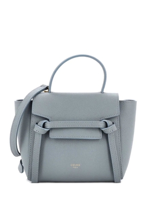 Celine Pre-Owned Belt Bag Textured Leather Pico shoulder bag - Blue