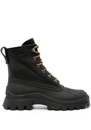 DSQUARED2 lace-up leather ankle boots - Black