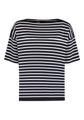 Roberto Collina striped T-shirt - Black