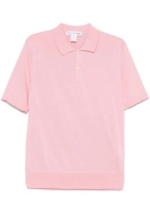 Comme Des Garçons Shirt fine-knit polo shirt - Pink