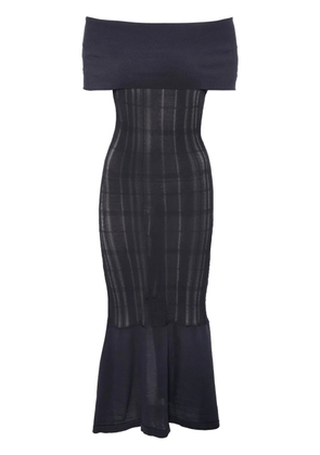 OUR LEGACY Cover midi dress - Blue