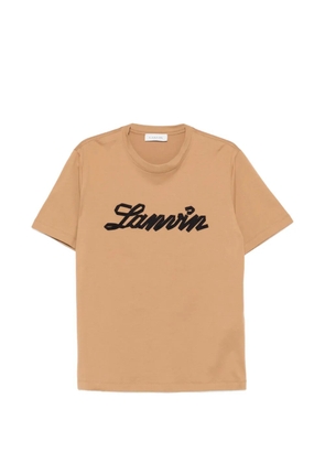 Lanvin logo T-shirt - Neutrals