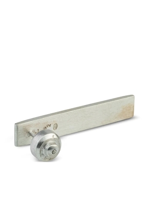 Parts of Four sterling silver Plate ruby earring