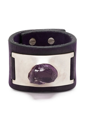 Parts of Four Amulet amethyst cuff bracelet - Purple