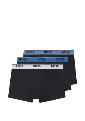 BOSS logo-detail boxers (set of three) - Blue