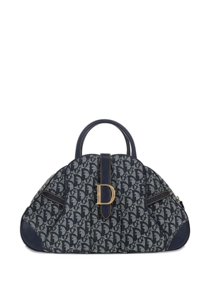 Christian Dior Pre-Owned 2000 Double Saddle Trotter tote bag - Blue