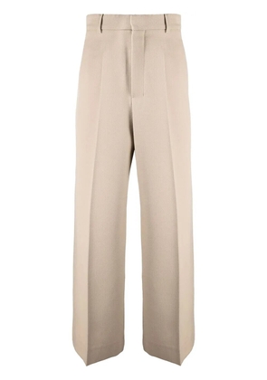 AMI Paris high-waisted palazzo pants - Neutrals