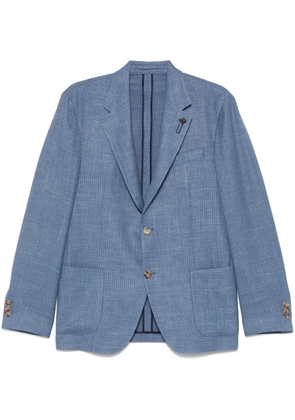 Lardini single-breasted blazer - Blue