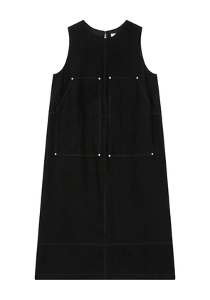 TOMBOY sleeveless utility midi dress - Black