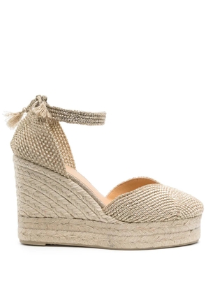 Castañer 110mm Carina espadrilles - Gold