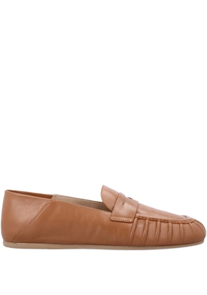 Stuart Weitzman Brooks loafers - Brown