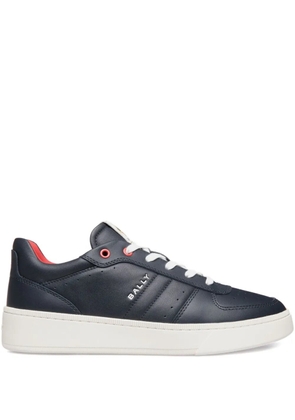 Bally lace-up leather sneakers - Blue