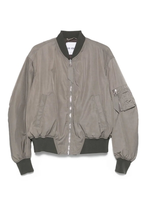 The Attico zip-fastening bomber jacket - Grey