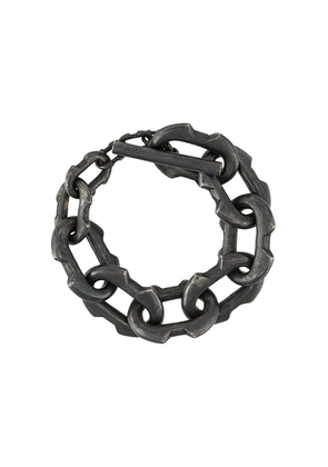 Parts of Four Deco chain bracelet - Metallic