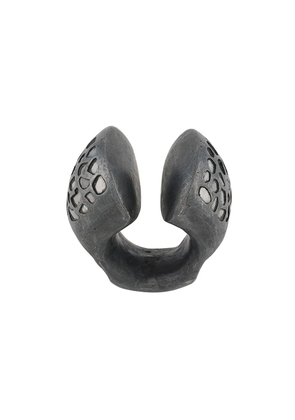 Parts of Four monster druid ring - Grey