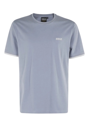 Barbour International contrast-trim T-shirt - Blue