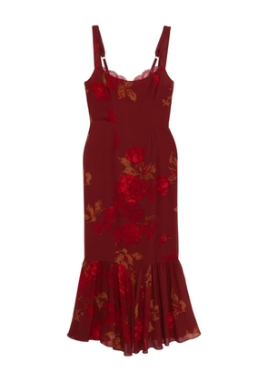 Reformation Irisa dress - Red
