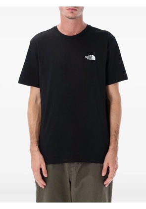 The North Face logo-print T-shirt - Black