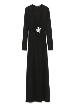 Christopher Esber Trio Stone maxi dress - Black
