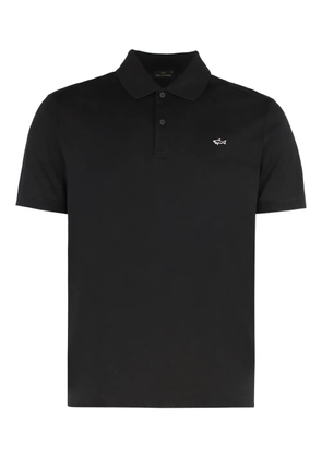 Paul & Shark short-sleeve cotton polo shirt - Black
