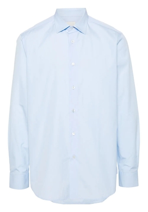 Paul Smith cotton poplin shirt - Blue