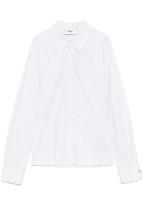 FENDI striped shirt - White