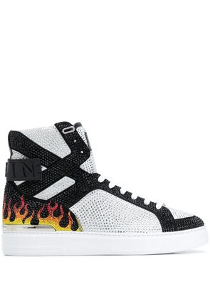Philipp Plein Money Beast high-top sneakers - White