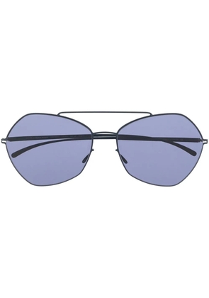 Mykita round-frame tinted sunglasses - Blue