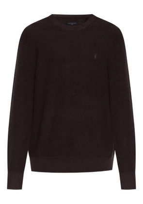 AllSaints ribbed crew-neck sweater - Brown