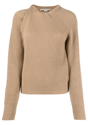 Stella McCartney knot-detail knitted jumper - Brown