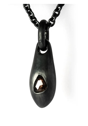 Parts of Four Chrysalis pendant necklace - Black