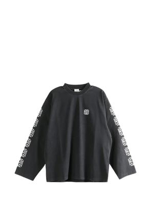 VETEMENTS long-sleeve T-shirt - Black